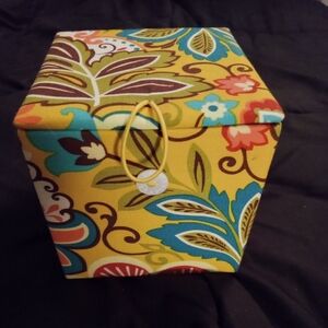 Vera Bradley large glass ornament